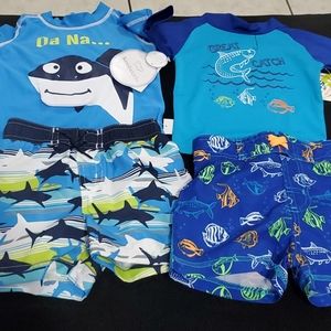 NWT Koala kids & Mick Mack swim suit bundle. 12 M